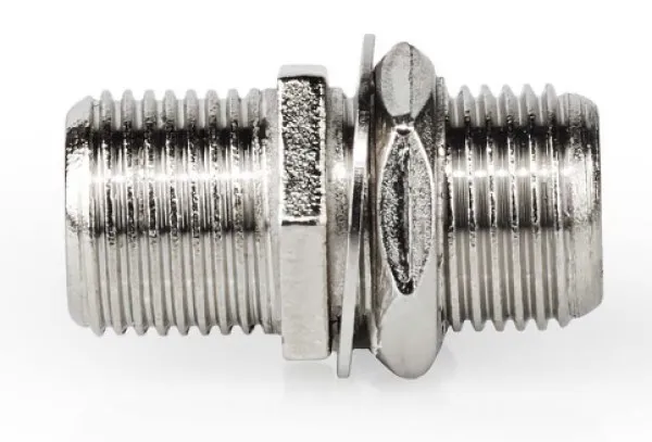 NEDIS CSGB41940ME Satellite & Antenna Adapter F zenski na F zenski, 75 Ohm, Metal, Silver, 1kom Slika 3
