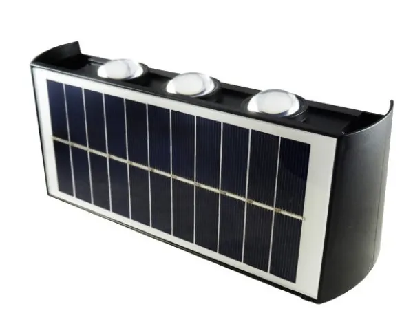 Nazidna solarna lampa YW13173-3253-2x3 3000K, IP44, 210x80x55 mm Slika 4