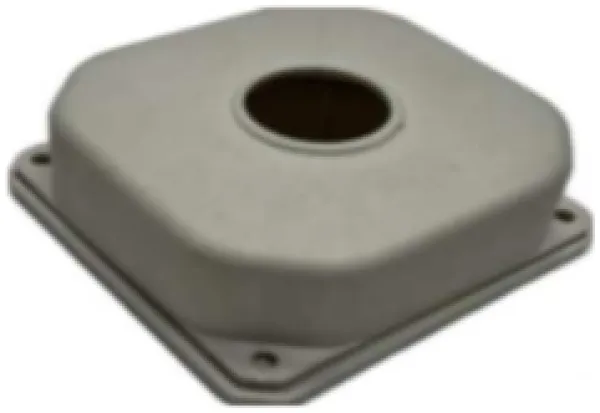 PVC dozna za kamere sa poklopcem (siva mat), 100x100x35 Slika 1
