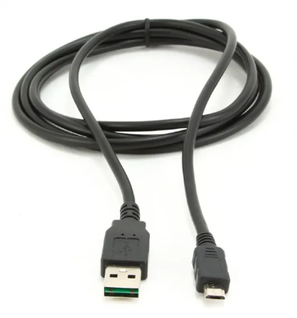 GEMBIRD CC-mUSB2D-1M Gembird Double-sided USB 2.0 AM to Micro-USB cable, black, 1 m Slika 6