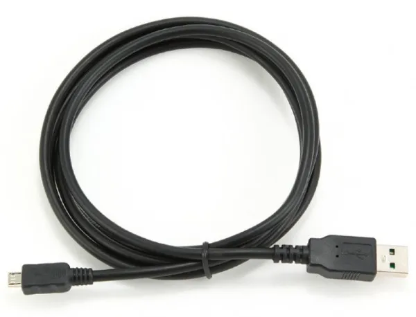 GEMBIRD CC-mUSB2D-1M Gembird Double-sided USB 2.0 AM to Micro-USB cable, black, 1 m Slika 2