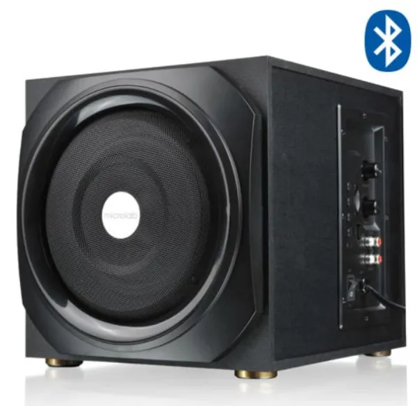 Microlab TMN9BT Aktivni drveni zvucnici 2.1 sistem 40W RMS (18W+2*11W) SD, USB, 3,5mm, Bluetooth Slika 3