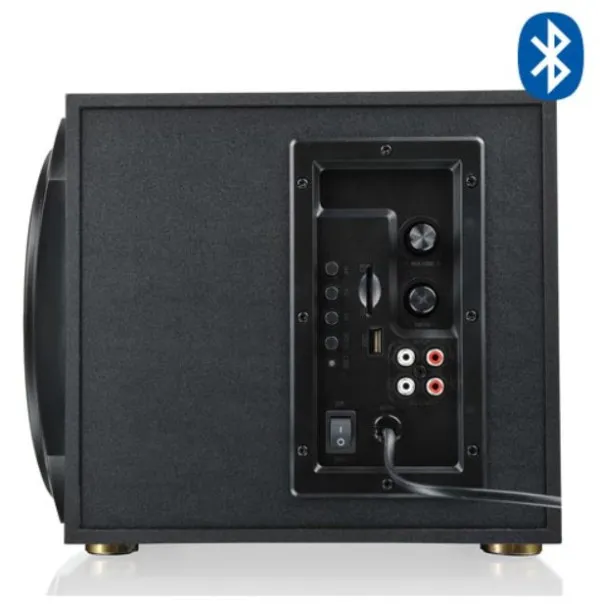 Microlab TMN9BT Aktivni drveni zvucnici 2.1 sistem 40W RMS (18W+2*11W) SD, USB, 3,5mm, Bluetooth Slika 4