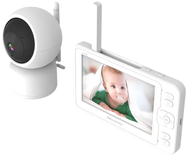 Baby kamera sa 5.0 inca monitorom, 2.0MP, 3.6mm, IR5m Slika 3