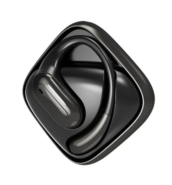 GEMBIRD OWS-01-BK Gembird bluetooth V5 open-ear slusalice, TWS, black Slika 6