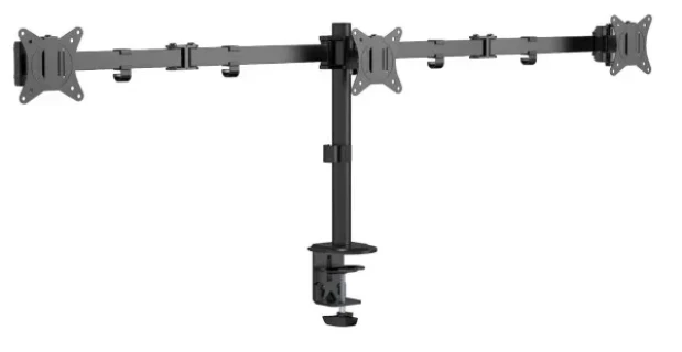 MA-D3-01 Gembird Podesivi stoni drzac za monitor sa tri ruke,tilt,rotacija, okretanje, 17-27 max.7kg Slika 4