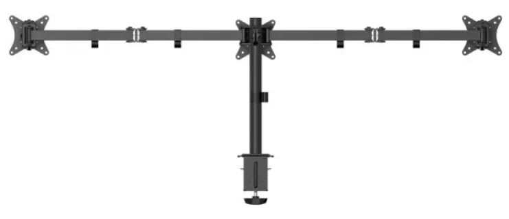 MA-D3-01 Gembird Podesivi stoni drzac za monitor sa tri ruke,tilt,rotacija, okretanje, 17-27 max.7kg Slika 5