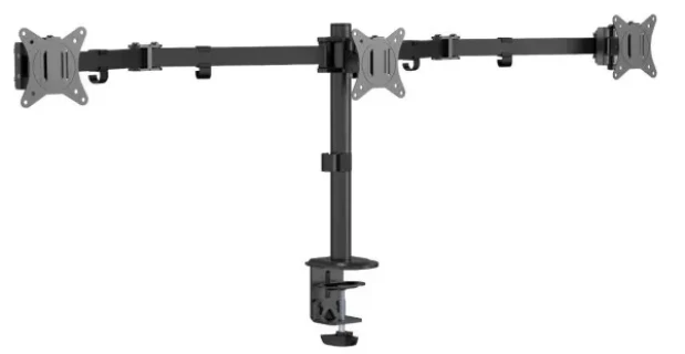 MA-D3-01 Gembird Podesivi stoni drzac za monitor sa tri ruke,tilt,rotacija, okretanje, 17-27 max.7kg Slika 2
