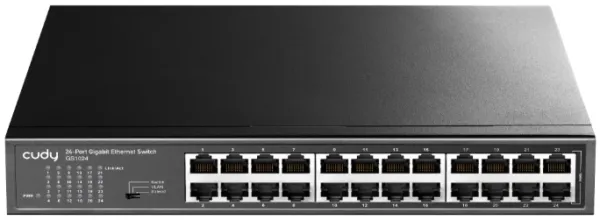 CUDY Cudy GS1024 24-Port 10/100/1000M Switch,24 x Gbit  RJ45 port, rackmount (alt. PFS3024-24) Slika 4