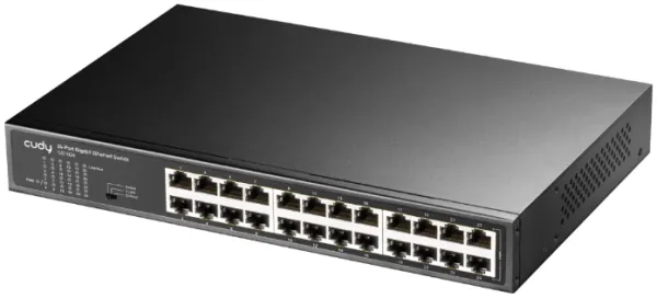 CUDY Cudy GS1024 24-Port 10/100/1000M Switch,24 x Gbit  RJ45 port, rackmount (alt. PFS3024-24) Slika 3