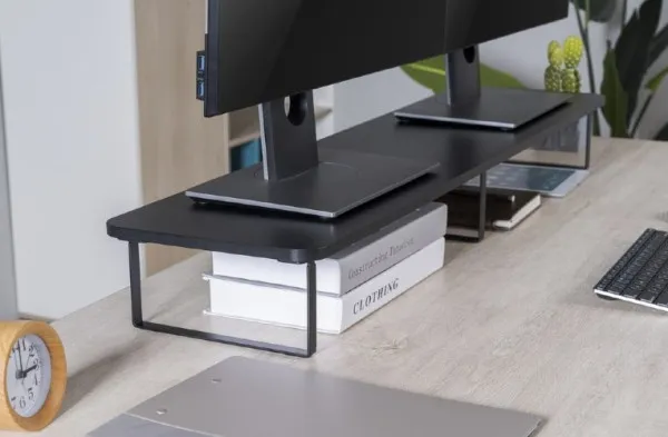 GEMBIRD MS-TABLE2-01 Gembird postolje za dva monitora 1000x260x122mm Slika 5