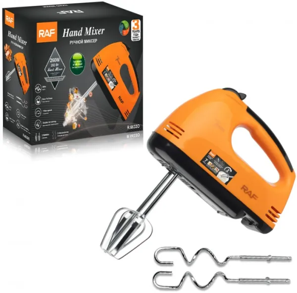 RAF R.6633O RUCNI MIKSER NARANDŽASTI, 270W Slika 1