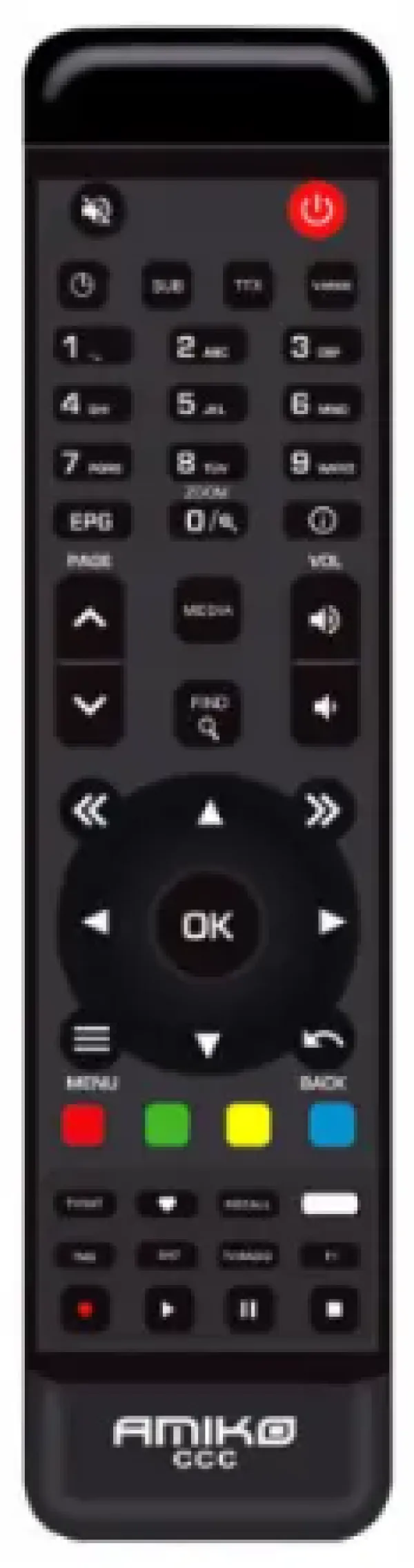 Amiko MINI COMBO 3 Prijemnik DVB-S2+T2/C, H.265, Full HD, USB Slika 3