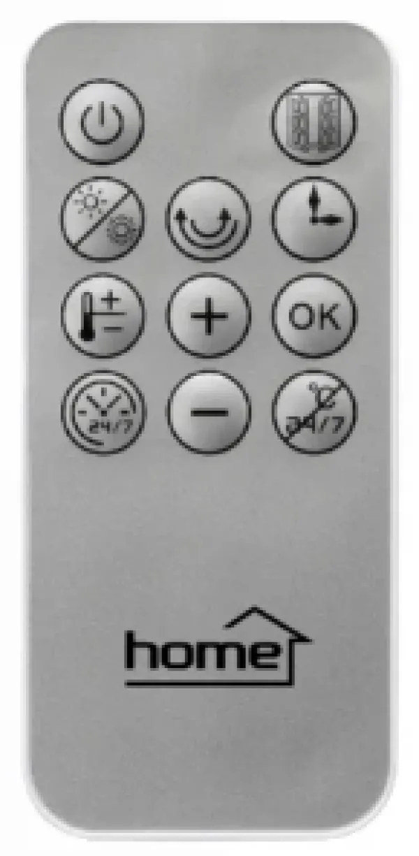 HOME FKF 56202 Nazidna grejalica sa ventilatorom, 2000 W, LCD Slika 1