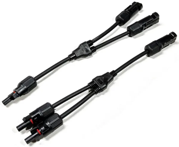 MC4 2T konektor za povezivanje fotonaponskih solarnih panela sa kablom, par Slika 1