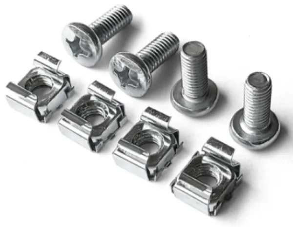 ExeLink M6 x 12 sraf kavez-matica na komad za ugradnju opreme u rack ormane (pakovanje 100 kom.) Slika 1