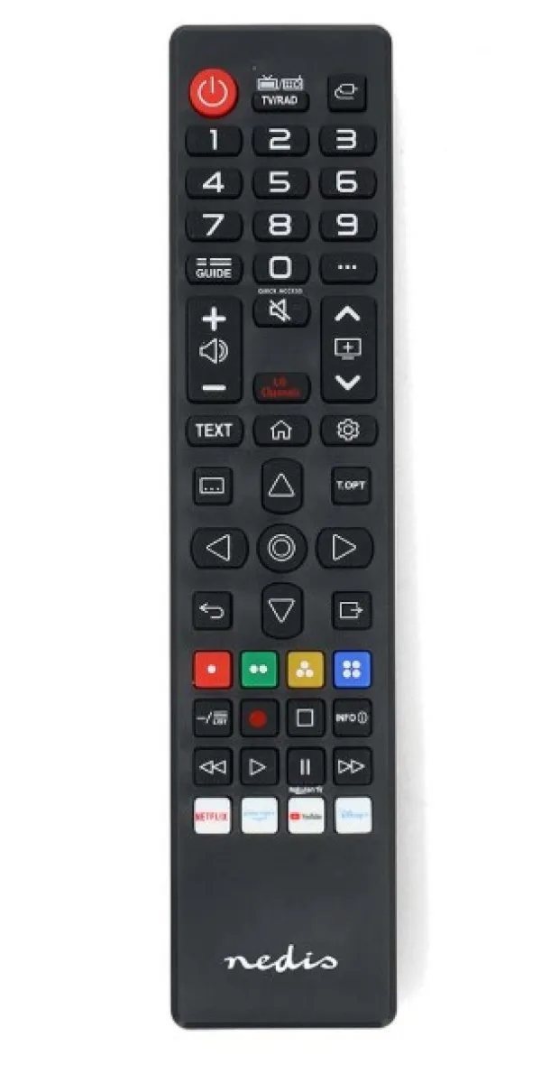 NEDIS TVRC45LGBK Univerzalni daljinski upravljac za LG, Amazon Prime/Disney/Netflix/Rakuten TV Slika 2