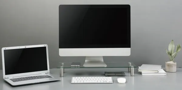 GEMBIRD MS-TABLE-GM-01 Gembird postolje za monitor od kaljenog stakla 580x 210 x 90 mm Slika 4