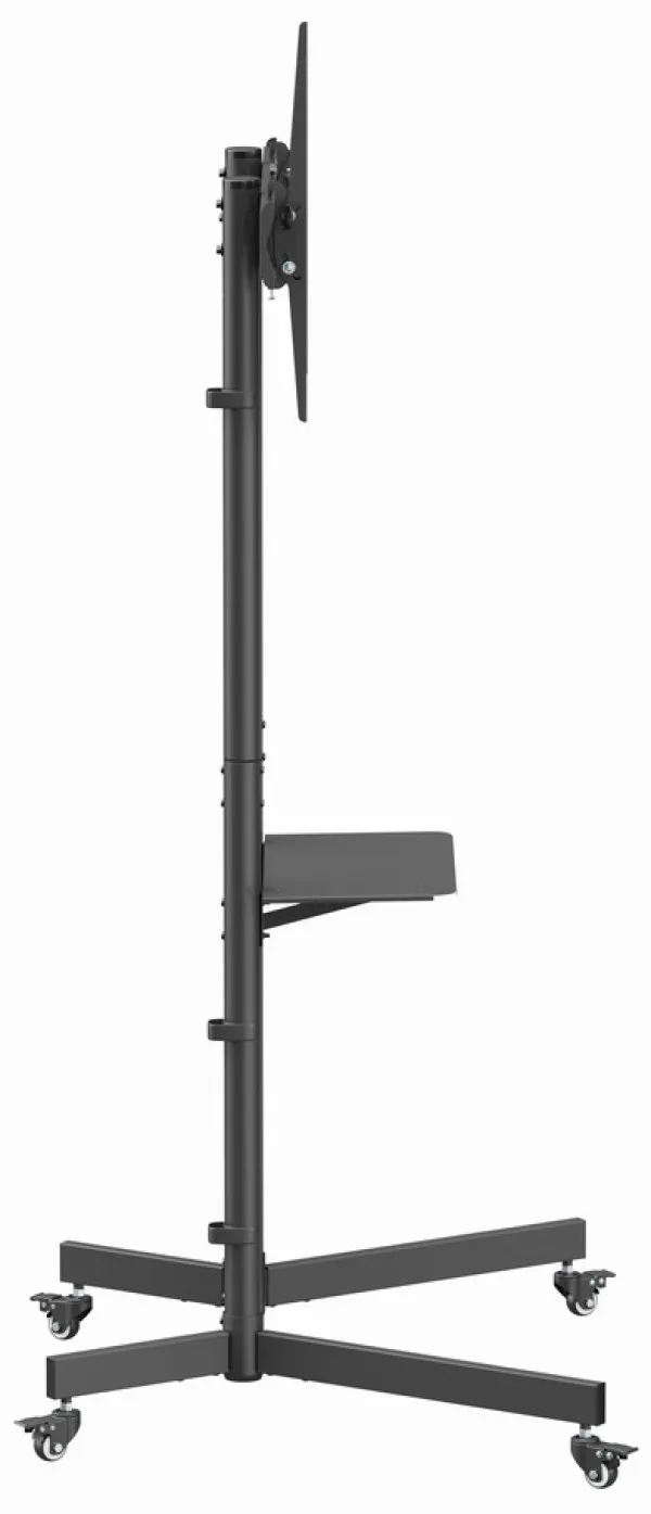 GEMBIRD TVS-70T-01 Gembird Mobilni sto sa tockicima, tilt, 37-70, crne boje Slika 1