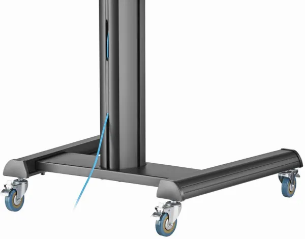 GEMBIRD TVS-70T-02 Gembird Mobilni sto sa tockicima, 37-70, crne boje Slika 3