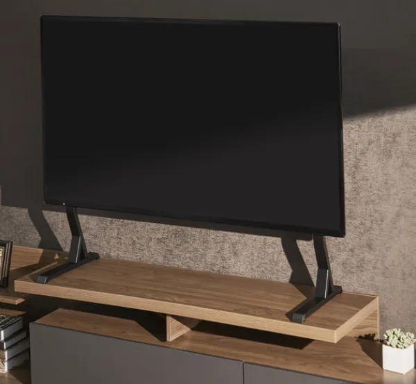 GEMBIRD TVS-D90F-01 Gembird stoni TV stalak, VESA 45-90, crne boje Slika 6