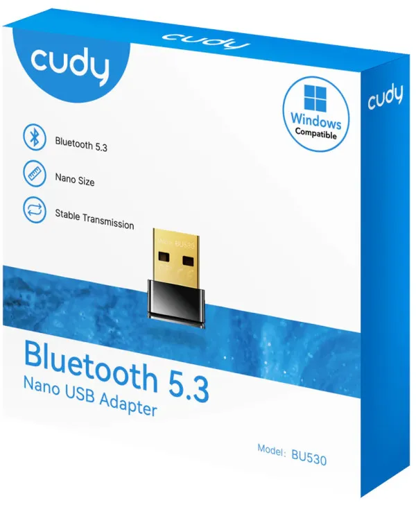 Cudy BU530 Bluetooth 5.3, Nano USB Adapter (alt.BTD-MINI) Slika 5