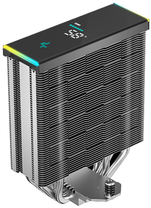 DeepCool AK400 DIGITAL SE 4xHeat Pipe, Real-Time CPU Screen, 1x120mm 1850 rpm 68,99 CFM, Intel/AMD Slika 9