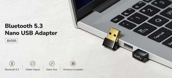 Cudy BU530 Bluetooth 5.3, Nano USB Adapter (alt.BTD-MINI) Slika 4