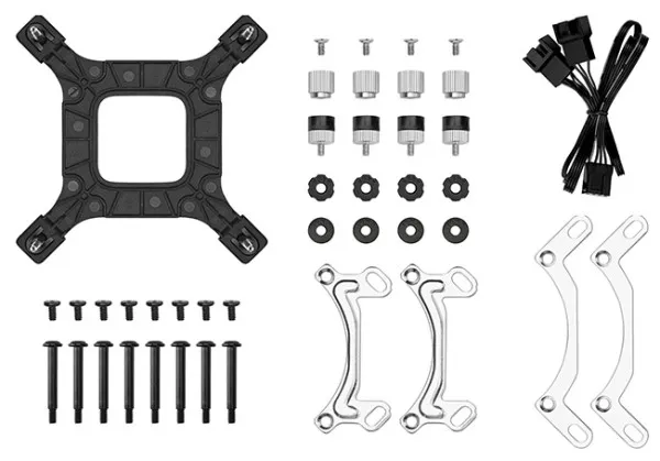 DEEPCOOL DeepCool LE240 V2 RGB vodeno hladjenje, Fans 500~2100rpm, LGA1851/1700/1200/1151/1150/1155/ AMD AM5/ Slika 1