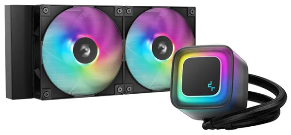 DEEPCOOL DeepCool LE240 V2 RGB vodeno hladjenje, Fans 500~2100rpm, LGA1851/1700/1200/1151/1150/1155/ AMD AM5/ Slika 6