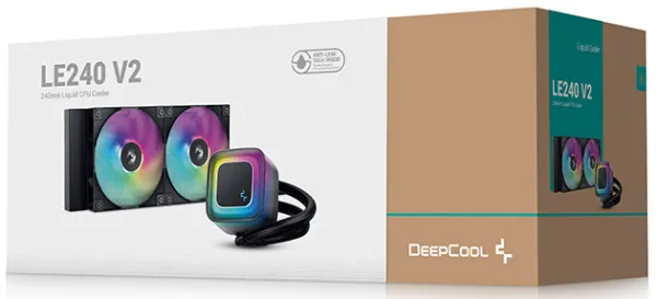 DEEPCOOL DeepCool LE240 V2 RGB vodeno hladjenje, Fans 500~2100rpm, LGA1851/1700/1200/1151/1150/1155/ AMD AM5/ Slika 5
