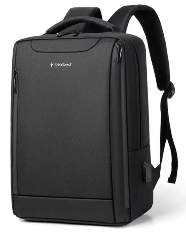 NCC-15-KLB020 Gembird Ranac za laptop 15,6inc 45x28x15cm USB konektor, 660g Slika 5