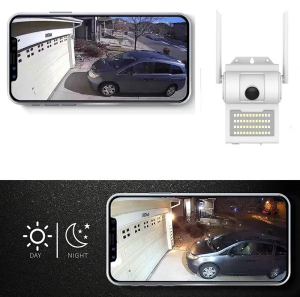 GEMBIRD CAM-IP5MP-EP48 GMB kamera 5 mpix microSD iCSee xmeye pro app Two-way voice Garden Lamp ip66* (3137) Slika 3