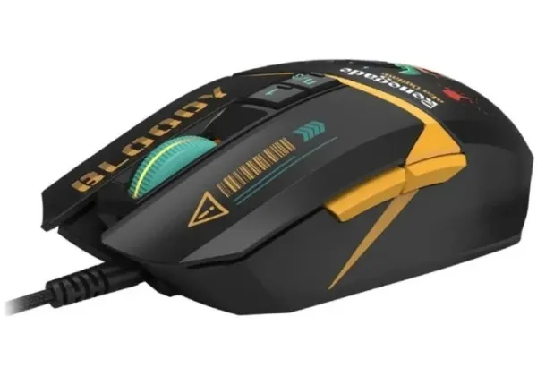 A4 TECH A4-W63 MAX RGB Renegade A4Tech Bloody RGB Gejmerski opticki mis, 2000Hz/100-12.000 Dpi, USB 129mm Slika 8