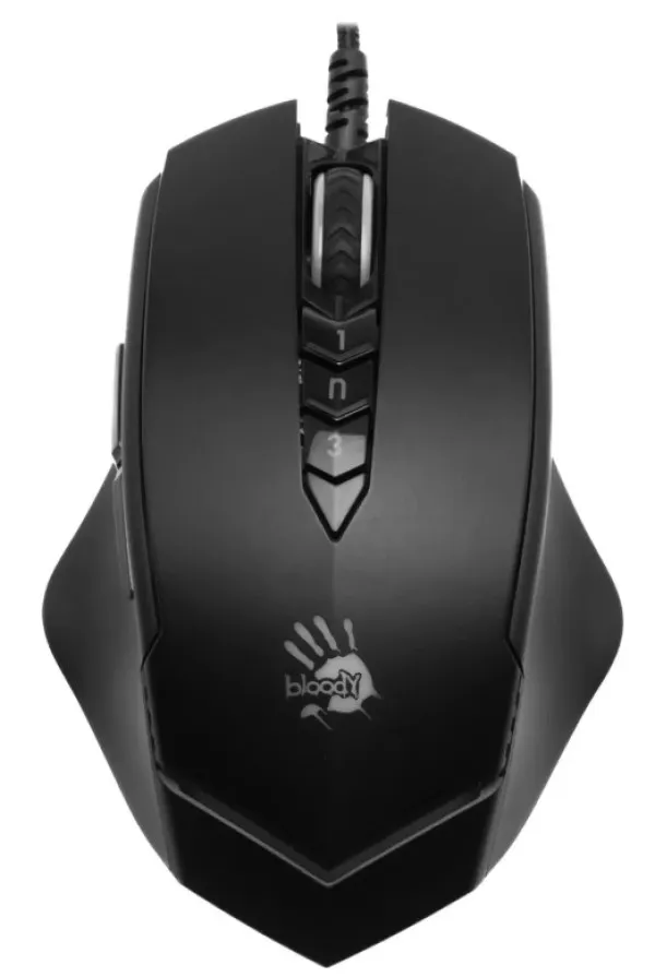 A4 TECH A4-V8M MAX ACTIVATED A4Tech 4-Core Bloody RGB Gejmerski opticki mis, 2000Hz/12.000Dpi, USB 123mm Slika 3