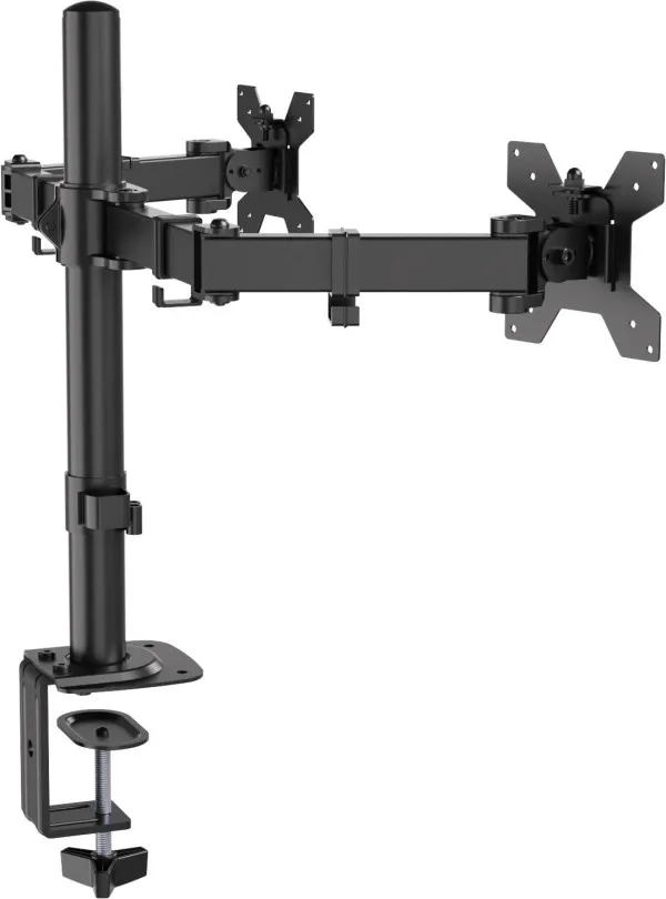 MA-D2-011 Gembird Podesivi dupli stoni drzac za monitor, tilt, 17-32 max.2x9kg Slika 4