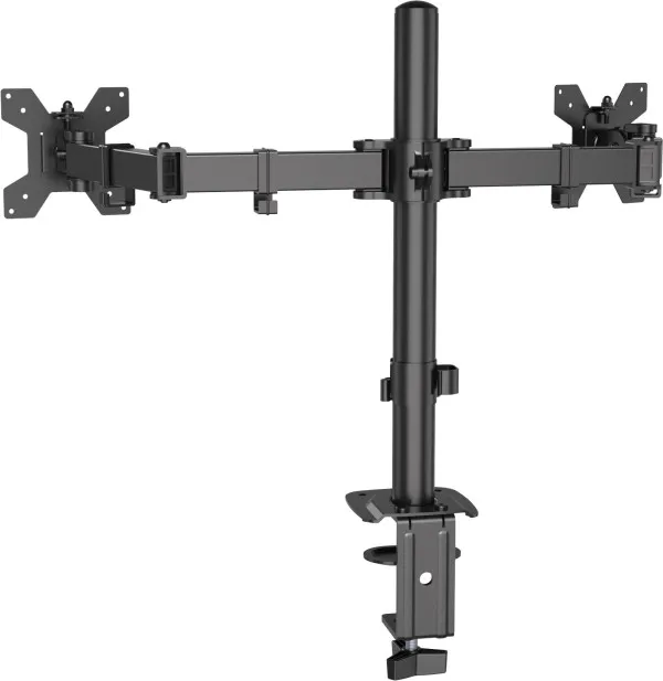 MA-D2-011 Gembird Podesivi dupli stoni drzac za monitor, tilt, 17-32 max.2x9kg Slika 3