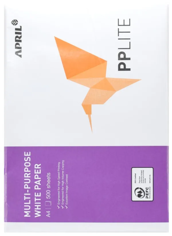 Papir Fotokopir APRIL A4/75g m2/ 500Lista za laser, inkjet i fotokopir masine Ris papira Slika 4