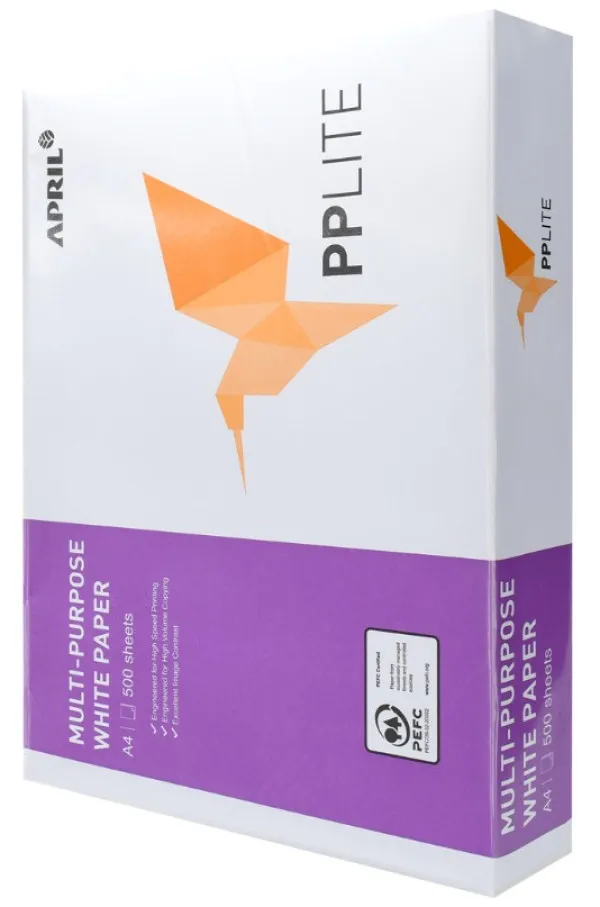 Papir Fotokopir APRIL A4/75g m2/ 500Lista za laser, inkjet i fotokopir masine Ris papira Slika 2