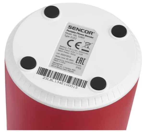 SENCOR SBL 134RD prenosni blender 500ml, 150W, Crvena Slika 5