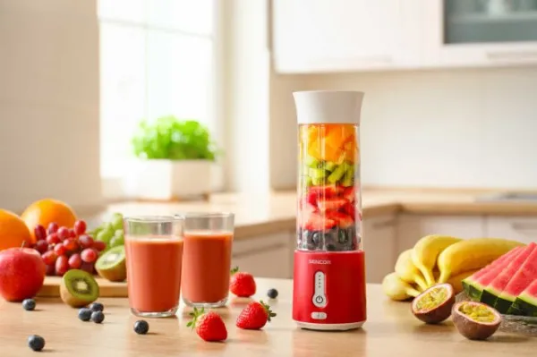 SENCOR SBL 134RD prenosni blender 500ml, 150W, Crvena Slika 8