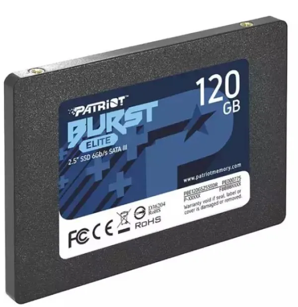 SSD 2.5 SATA3 6Gb/s 120GB Patriot Burst Elite 450MBs/320MBs PBE120GS25SSDR Slika 3