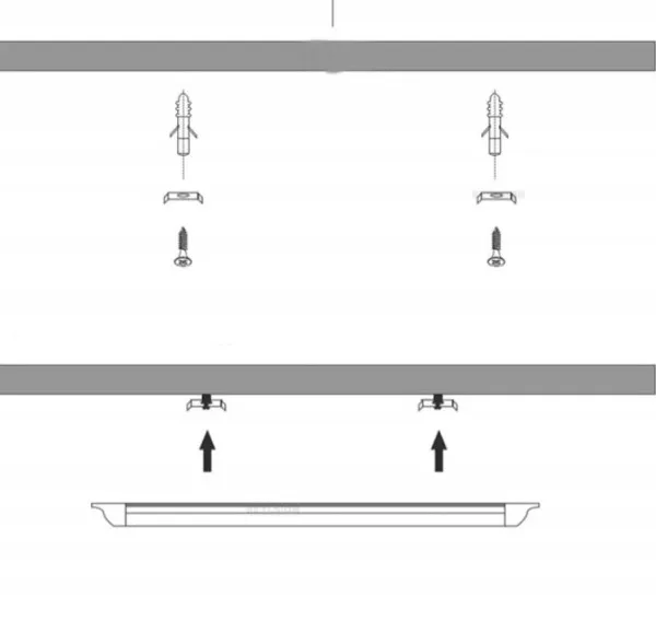 LEDICON LED BATTEN 50W 6000lm 3CCT 150cm  3000K/4000K/6500K, LI4304 Slika 3
