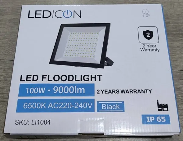 LED REFLEKTOR 100W 9000lm 6500K IP65 Slika 1
