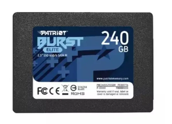 SSD 2.5 SATA3 6Gb/s 240GB Patriot Burst Elite 450MBs/320MBs PBE240GS25SSDR Slika 3