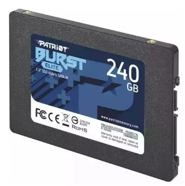 SSD 2.5 SATA3 6Gb/s 240GB Patriot Burst Elite 450MBs/320MBs PBE240GS25SSDR Slika 2
