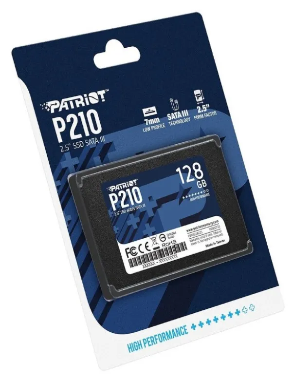 SSD 2.5 SATA3 128GB Patriot P210 450MBs/430MBs P210S128G25 Slika 2