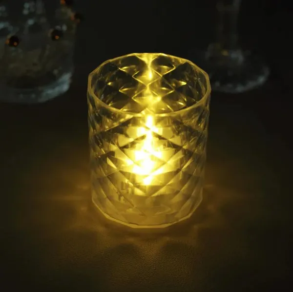 Mini LED svecnjak Providni 60x70mm (cena je za 1kom) Slika 5