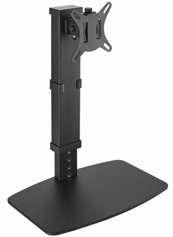 MS-D1ST-02 Gembird Postolje za sto za monitor sa podesivom visinom i potpunim pokretom,max.32inc 8KG Slika 7