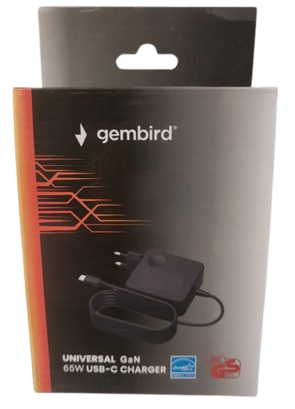 NPA-AC9D Gembird punjac za laptop 65W, kabl 2m USB-C, 5V/3A,9V/3A,12V/3A,15V/3A,20V/3.25A Slika 2